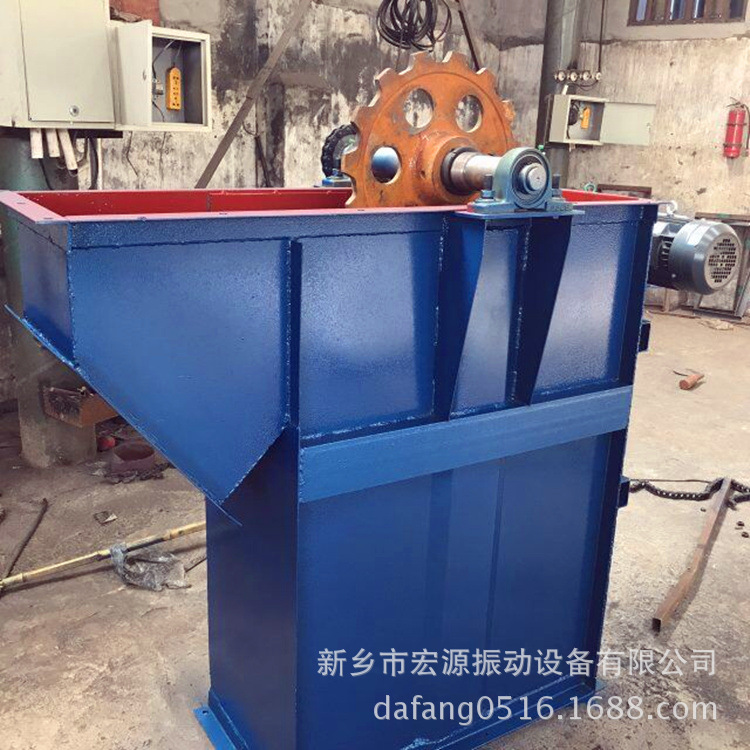 斗式提升机 Z型垂直上料 链条式自动高处传送煤粉 重量卸料 密封