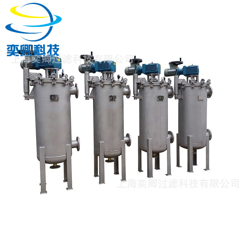 供应全自动刷式滤芯自清洗过滤器可手动自动控制奕卿科技生产