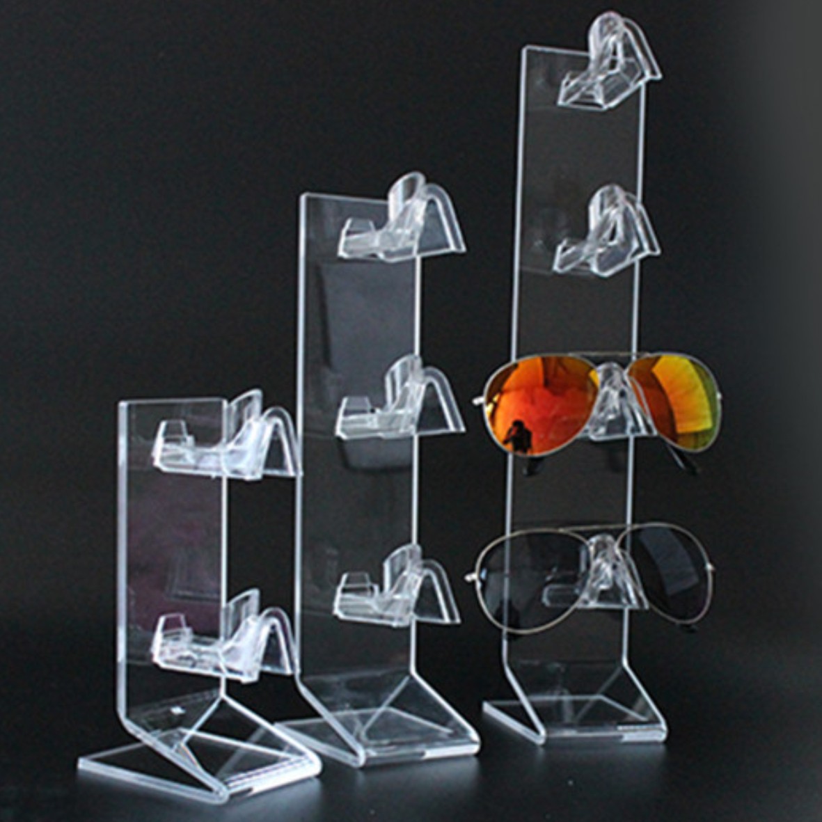 工厂直供 有机玻璃亚克力近视眼镜展示架 老花镜陈列架展示架批发