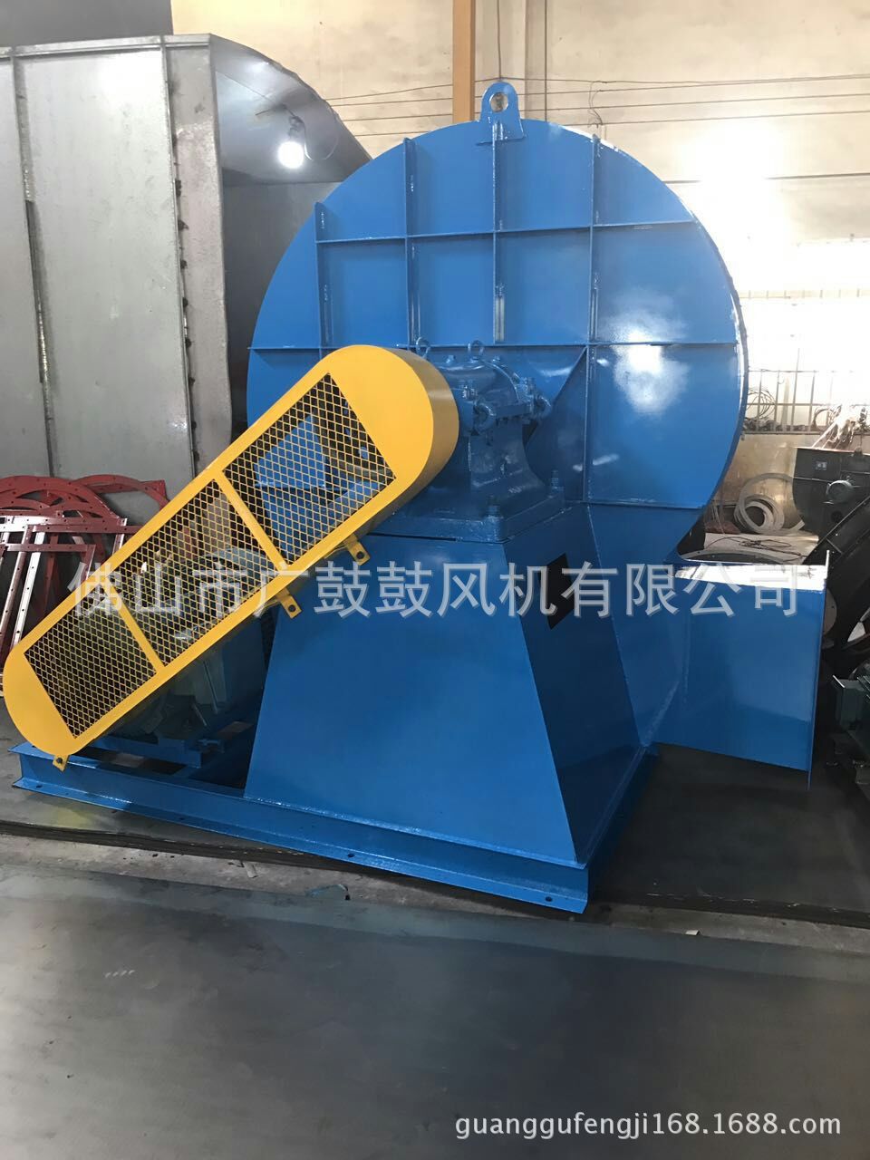 广鼓风机厂生产 9-19-10D高压离心通风机 除尘引风机喷熔布风机