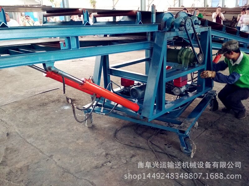 滚轮送料机 皮带给料机 托辊输送机