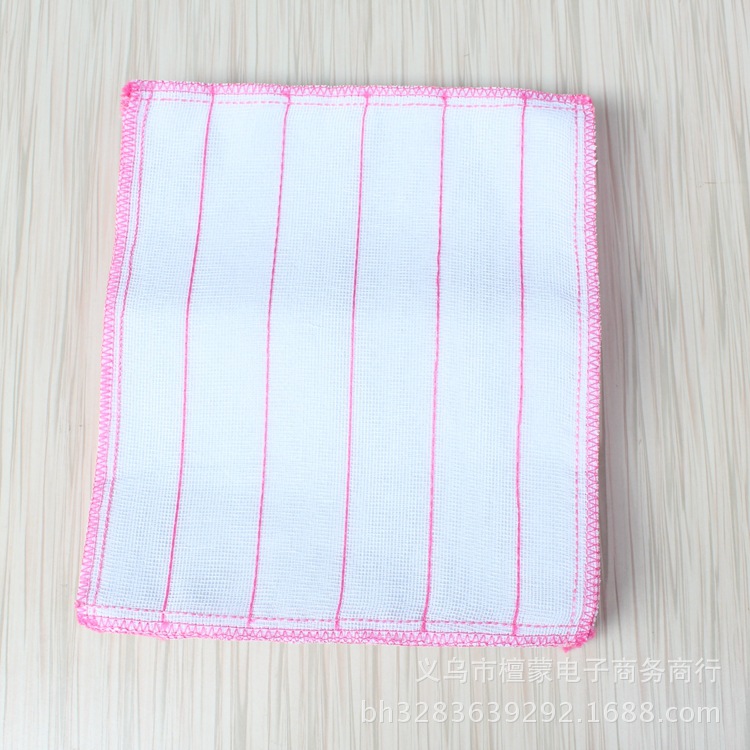 一元5层洗碗布 30X35白洗碗布 不粘油纱布批发