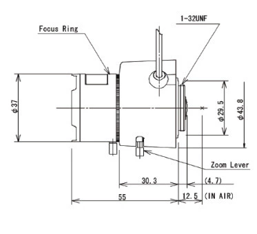 HD зум-объектив Computar Kangbiao Da AG3Z3112FCS-MPIR
