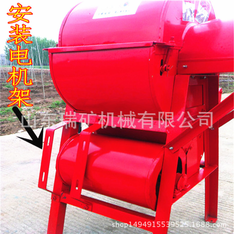 稻谷小麦黄豆脱粒机家用高粱收割蚕豆小型分离打麦机