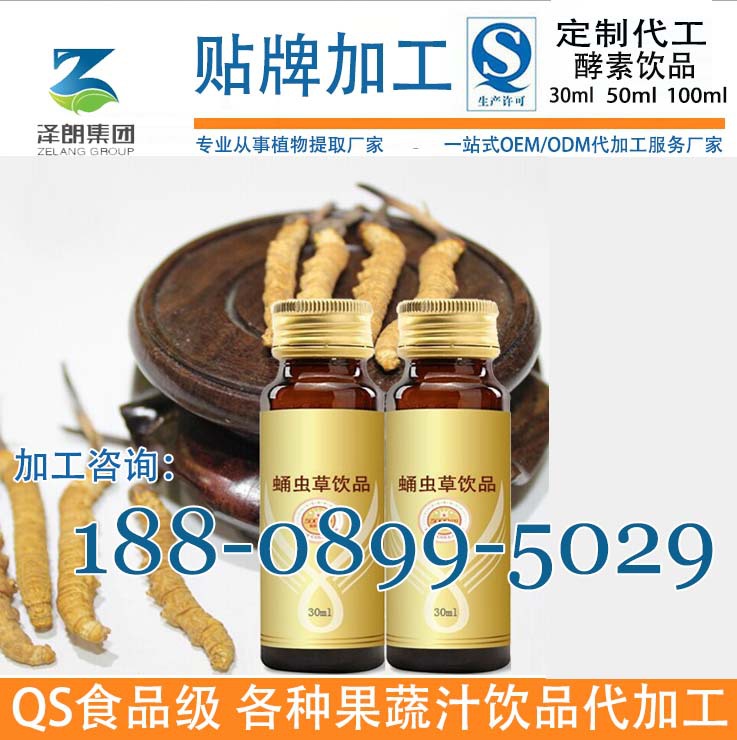 蛹虫草口服液饮品
