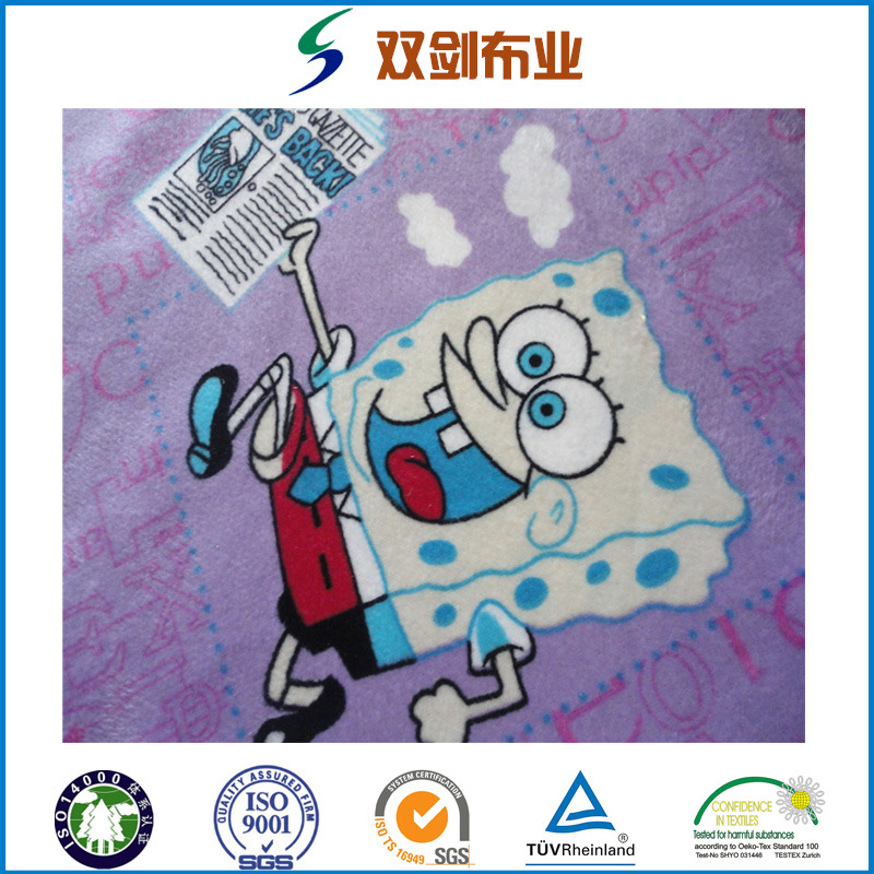 厂家销售短毛绒超柔染色印花玩具服装面料