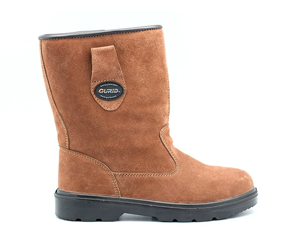 Xima 69022, высокие защитные туфли с защитой от ударов и проколов, защитная обувь из утолщенной замши из воловьей кожи