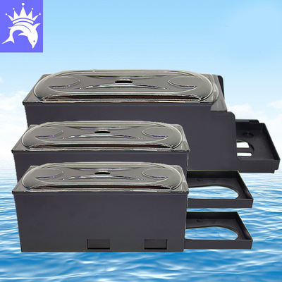 鱼缸水族配件 塑料过滤水槽 上过滤鱼缸水槽配件 滴流盒|ms