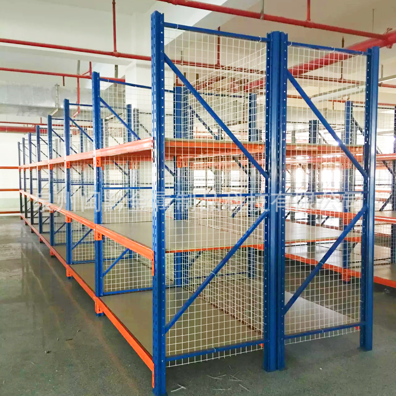 闽黔金属重型仓储货架 重型五金仓库横梁式货架防锈设备置物架