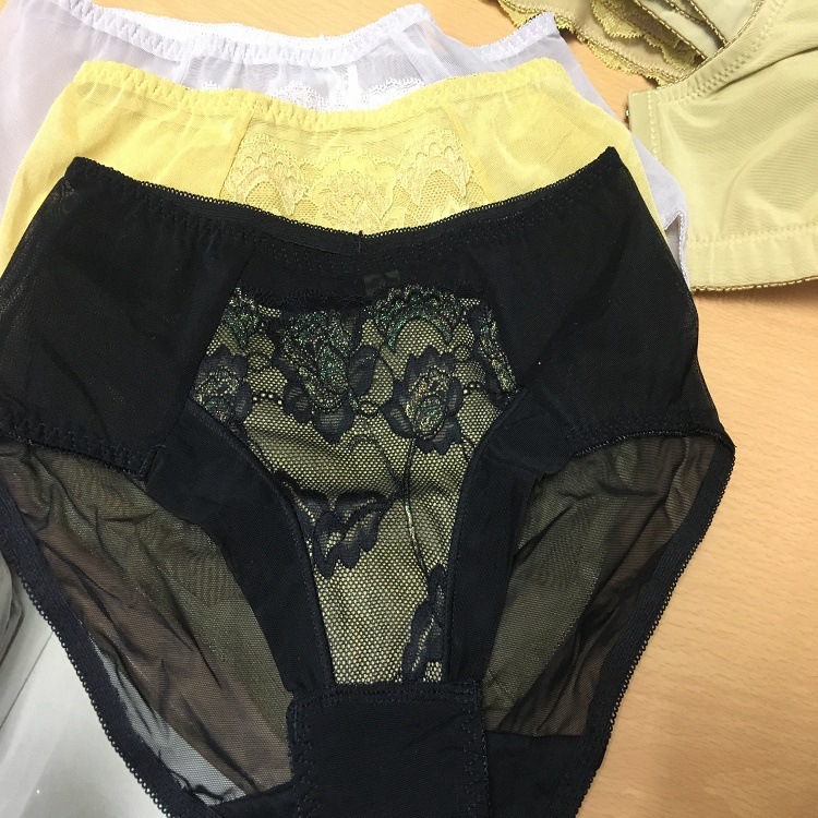 女生内裤网纱平角包臀配套内裤|ru
