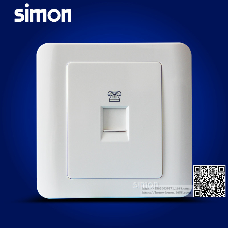 simon/西蒙 C3系列 一位电话插座C35214