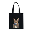 Cute cloth bag, one-shoulder bag suitable for men and women, shopping bag, backpack, Korean style, South Korea