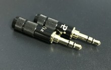 纯铜3.5MM双声道 立体声镀金插头  耳机插头 欧亚德3.5立体插头