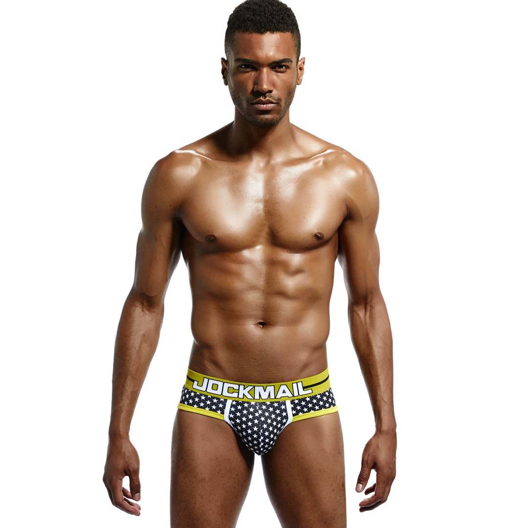 Мужские хлопковые трусы (JOCKMAIL) — влагопоглощающие, антизапах, размеры M–XXL
