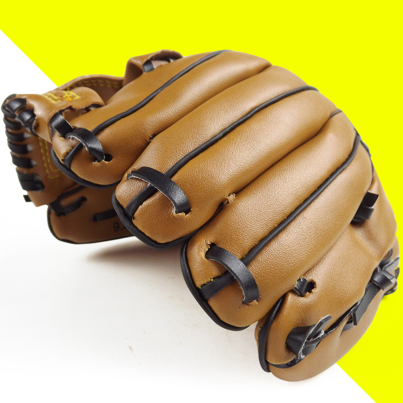 Baseball Catcher Blow Baseball Gloves Pitcher children beginner Teenagers Baseball train 10.5 inch