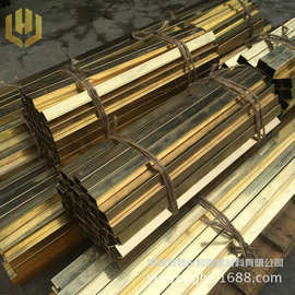供应黄铜方管 H62黄铜管厂家 装饰用黄铜方管 精拉H65黄铜管