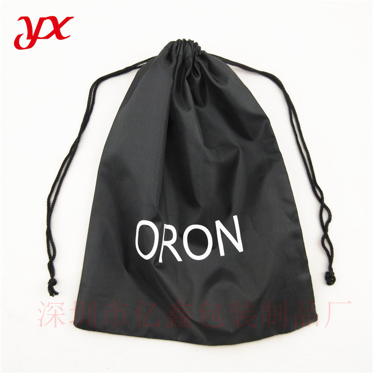 供应210D黑色牛津布袋子 牛津布束口袋  牛津布包装袋定做