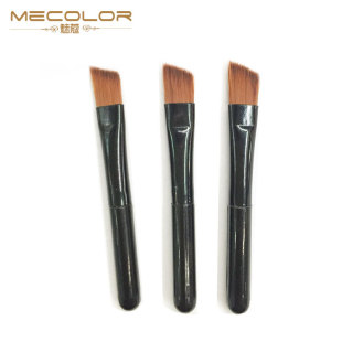 Factory direct mini oblique head fiber eyebrow brush eyeliner brush beauty makeup makeup brush tools