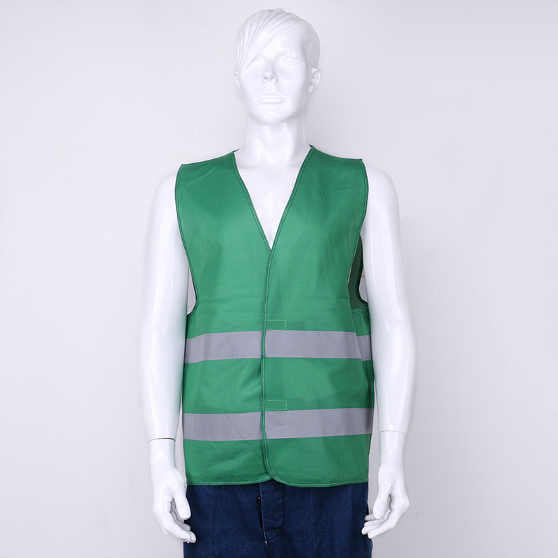 Chaleco de ropa de trabajo reflectante impreso Chaleco de herramientas de saneamiento de seguridad reflectante de servicio nocturno chaleco reflectante