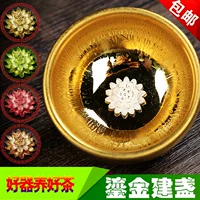 Серебристая Рыба кунг-фу чайник глиняная чашка Tianmu знаменитая керамическая чайная пара чашка мастера чайник чашка с инкрустированным серебром