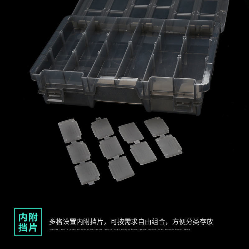 現(xiàn)代釣具多功能路亞防水塑料配件盒魚(yú)鉤盒 手提大儲(chǔ)物盒漁具批發(fā)