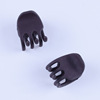 Universal hair accessory, acrylic matte small crab pin, hairgrip, hairpins, Korean style, simple and elegant design