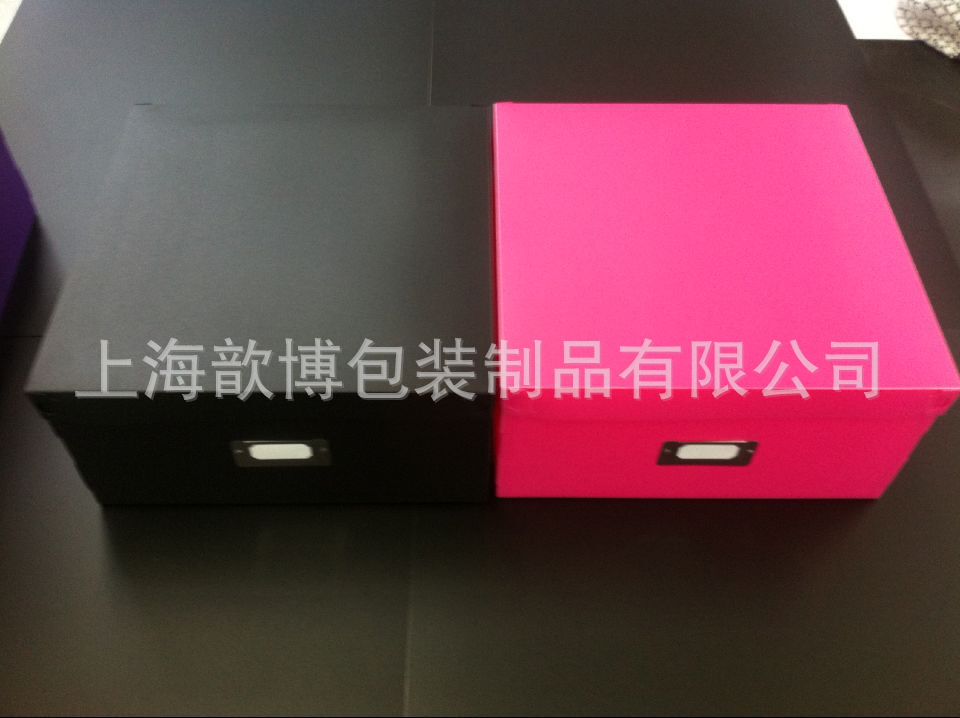 上海厂家专业生产 pp天地盖彩盒 PP颜色片磨砂鞋盒精美鞋盒