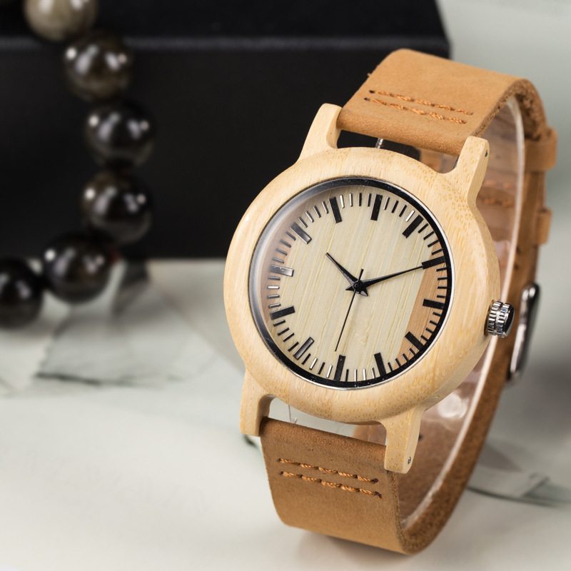 wood bamboo watches