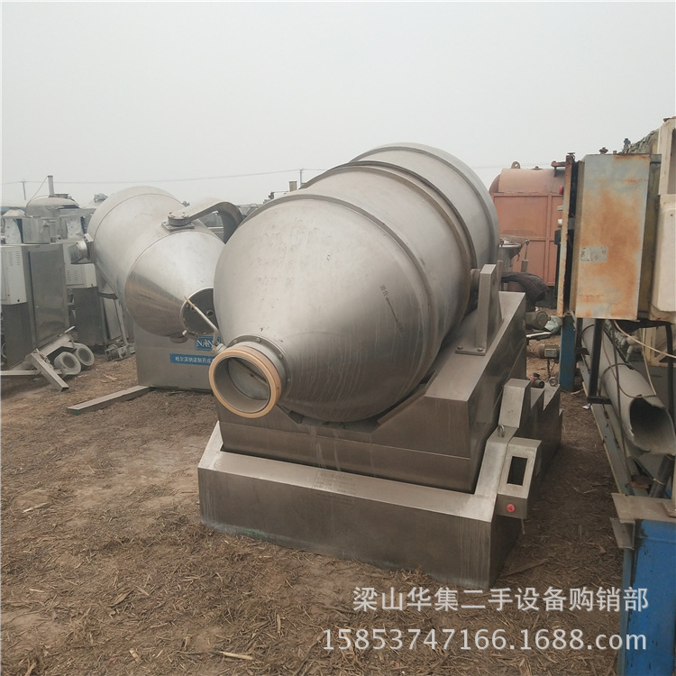 2018促销二手混合机 二手医药不锈钢1000升二维混合机 二手混合机