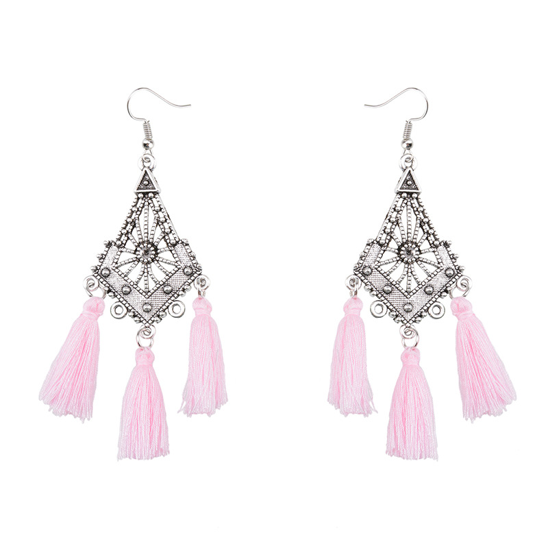 Occident and the United States alloyearring (creamy-white)NHYT0324-creamy-white