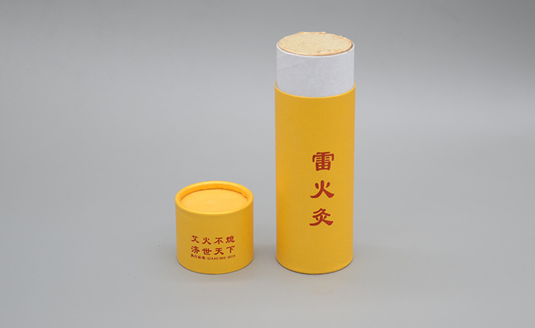 5-Year Aged Moxa Sticks 4cm Thick Ai Tiao 艾条 for Warming Moxibustion Home Wellness 20cm Length quality and texture