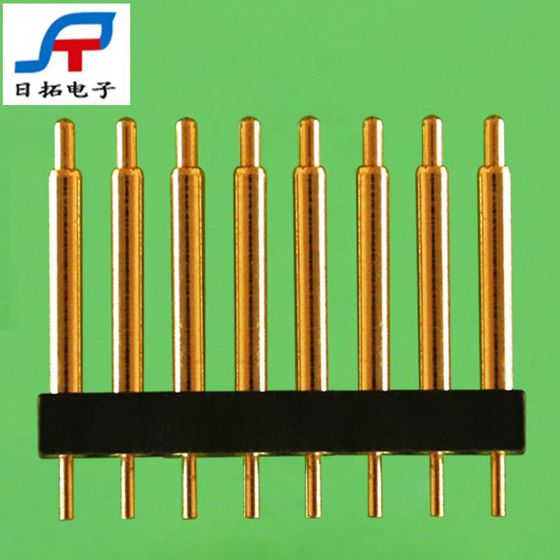 日拓电子pogopinl弹簧针连接器定制 精密五金配件大电流顶针