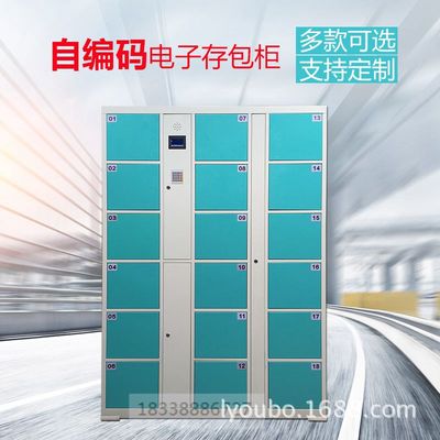厂家直销自编码存包柜电子寄存柜超市商场用临时寄存柜存放柜|ru