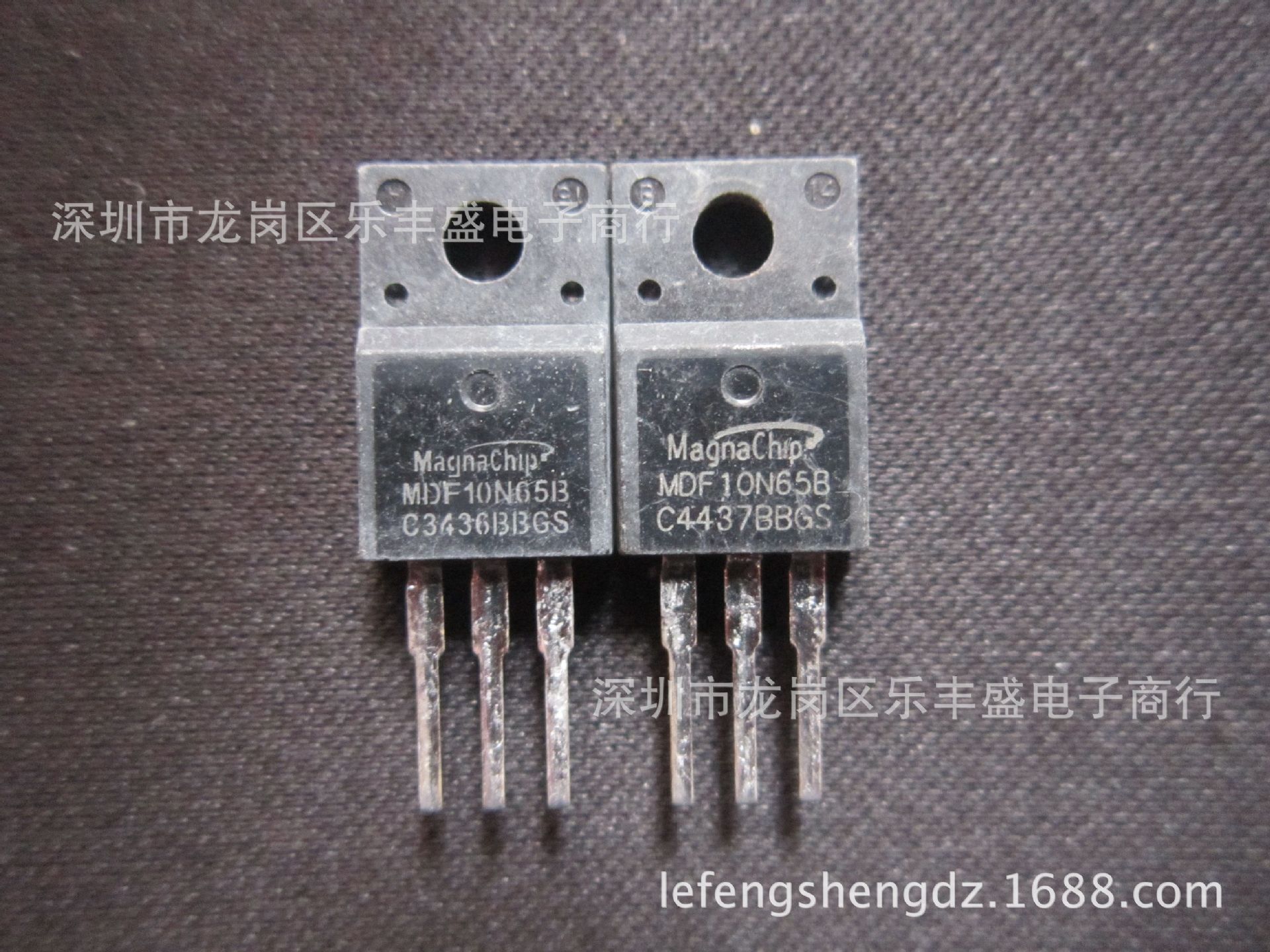 MDF10N65B 拆机美格纳 TO-220F N通道 功率MOSFET 10A 650V