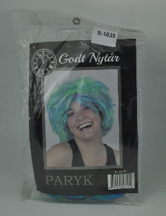 Estilo europeo y americano cos/fiesta pelucas vacaciones fiesta casco fábrica cabello liso