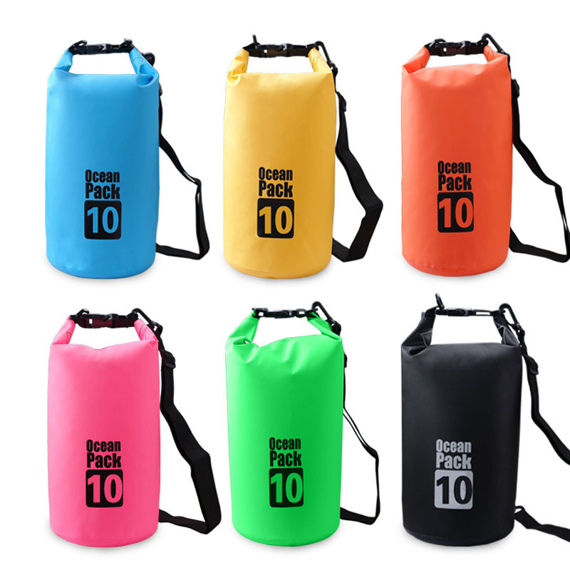 2018 new pattern waterproof outdoors drift waterproof Bucket bags Sandy beach Bucket bag knapsack High-capacity Storage bag wholesale