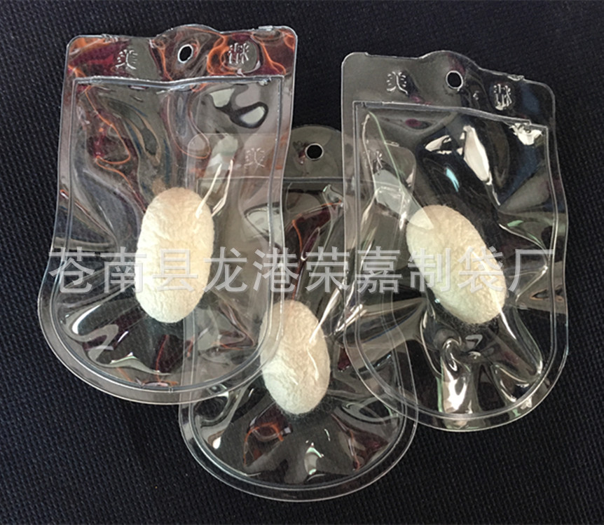【厂家直供】PVC蚕茧标 充气羽绒标 LOGO填充标 内衣蚕蛹蚕丝吊牌