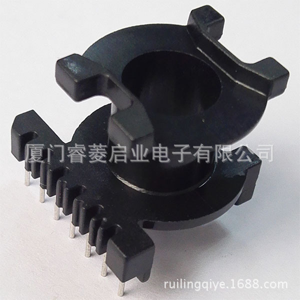 RM9 立式 7+1 针距3.1 排距17.1 高17.85 (注塑变压器骨架厂家)