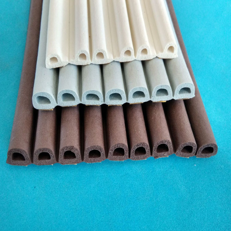 E型门窗密封条 衣柜家具门缝自粘条 隔音防风防撞条 门缝密封条