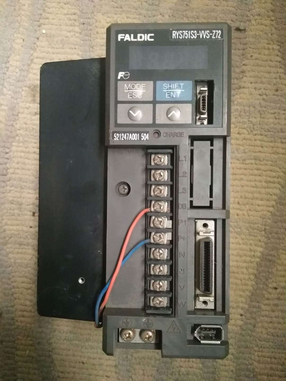 二手富士伺服驱动器 RYS751S3-VVS-Z72 询价