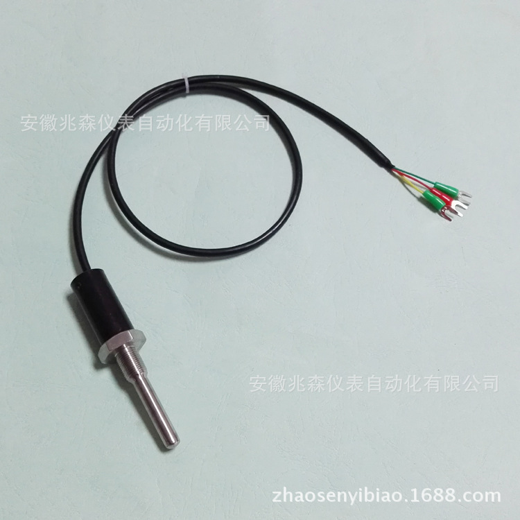 WZP-187/PT100 cu50温度传感器/探头式热电阻/手柄式传感器热电阻