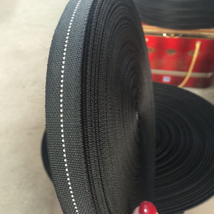 汽车脚垫包边拼接底条织带丙纶丝