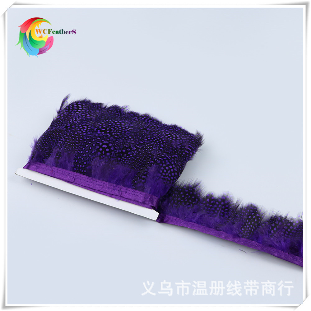 温册羽毛销售配饰珍珠毛布边多色可选 舞台演出配饰生产耳环配饰详情图8