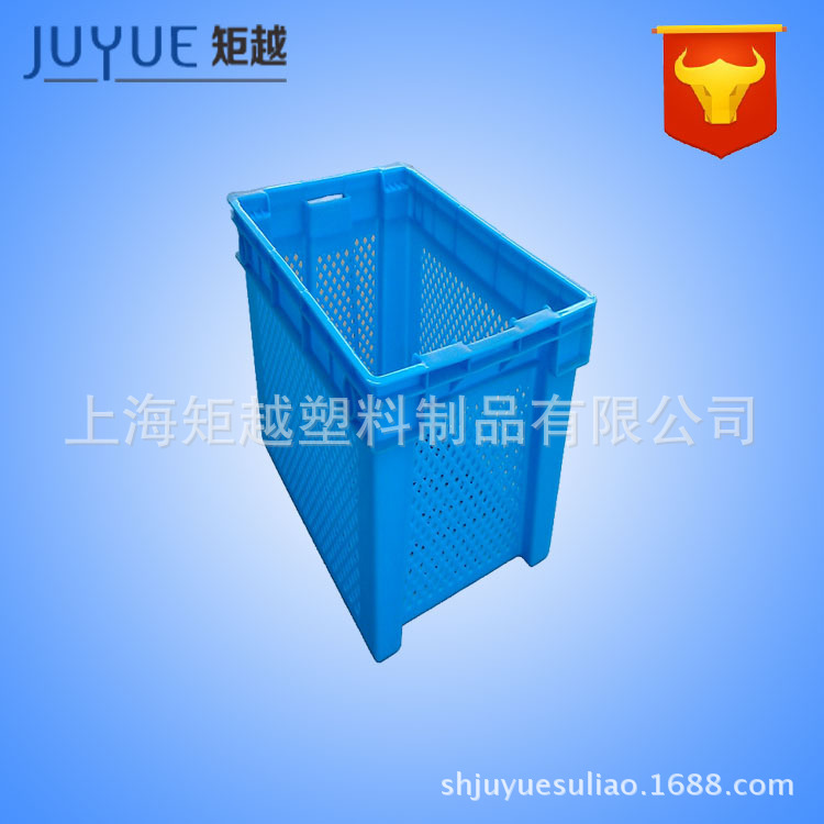 供应句容六合浏河白色黄色红色绿色黑色灰色2号550*340*200错位筐