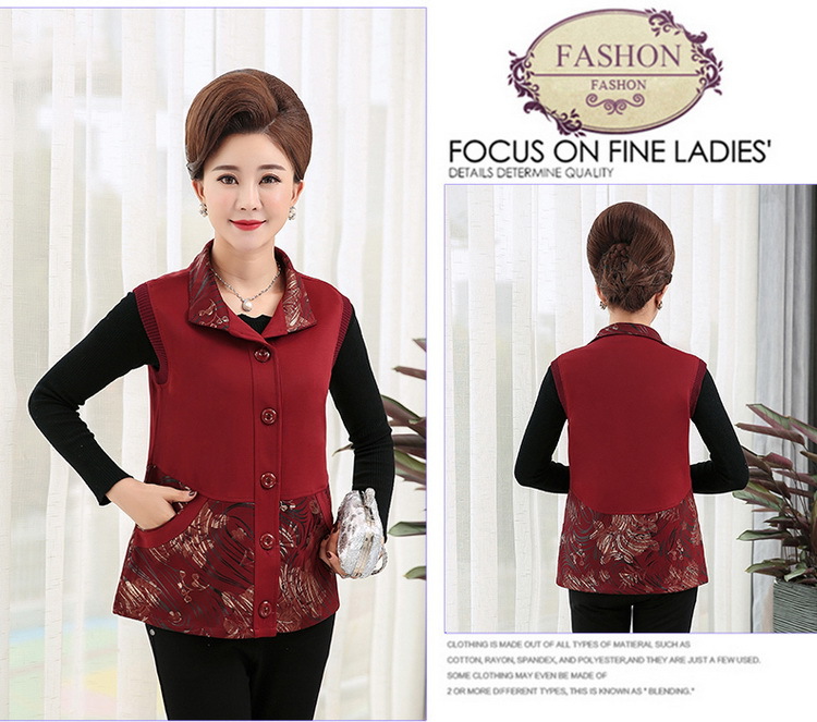 Gilet femme VêTEMENTS YUXUAN en Fibre de polyester - Ref 3316515 Image 17