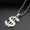 Men's accessory, necklace stainless steel, pendant, European style