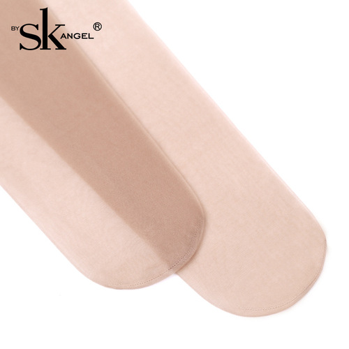 sk stockings summer 15D ultra-thin black silk sexy anti-snatch silk core-spun silk flesh-colored light leg artifact bottoming pantyhose