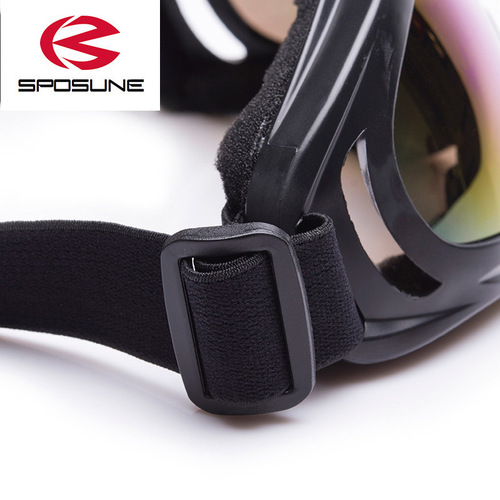 Outdoor Cycling Skiing Glasses X400 Mountain Windproof Skiing Glasses Single-layer Windproof Mountain Glasses Eye Protection Dust-proof 