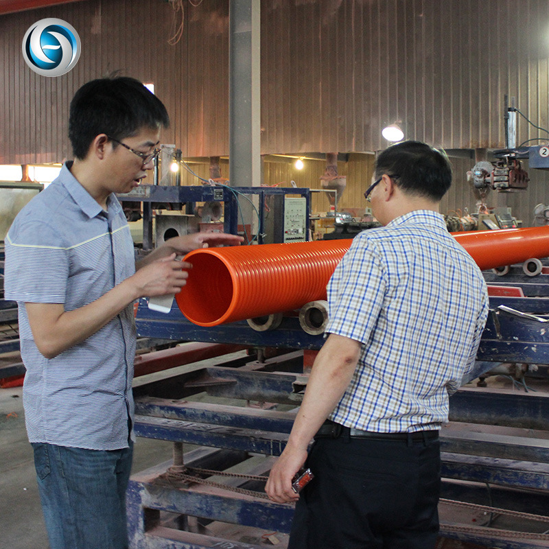 厂家直营复合增强双壁hpvc波纹管hpvc电力波纹管HFCM电力管