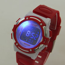 厂家批发 JILYO 成人学生 男士全屏电子表 儿童电子手表